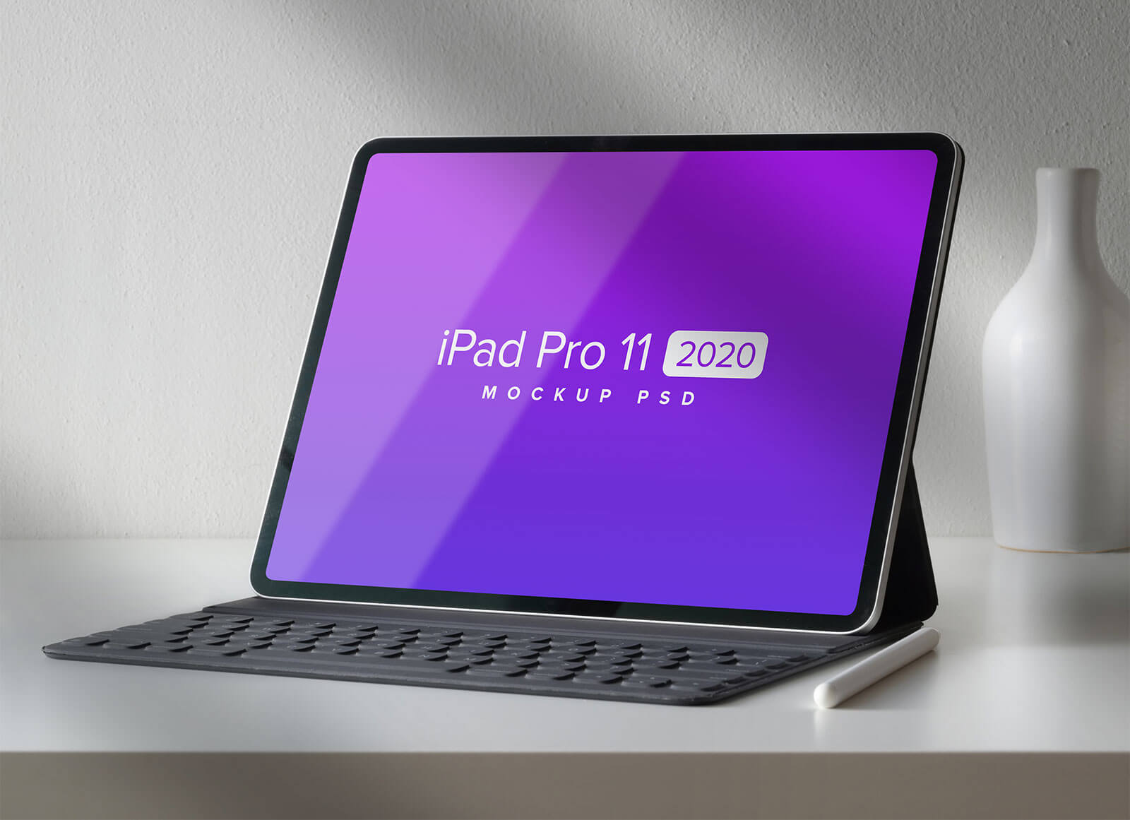 Shadow Overlay iPad Pro 11 2020モックアップ