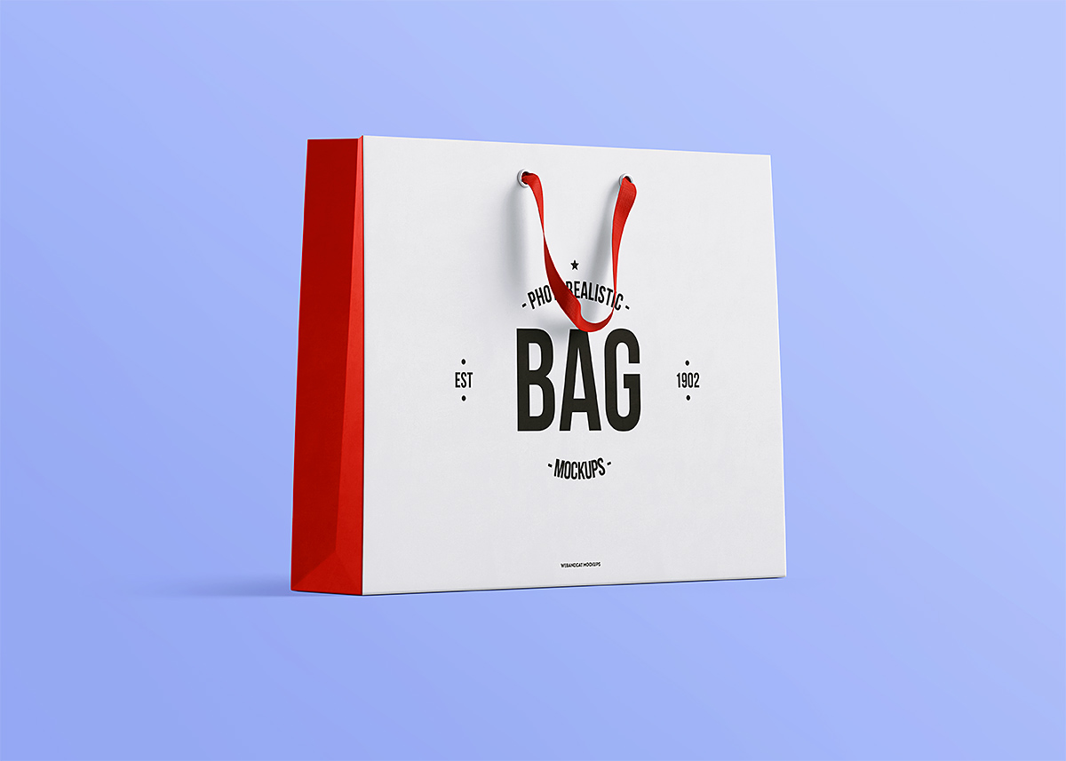 Photo-Realistic Shopping Bag Mockup