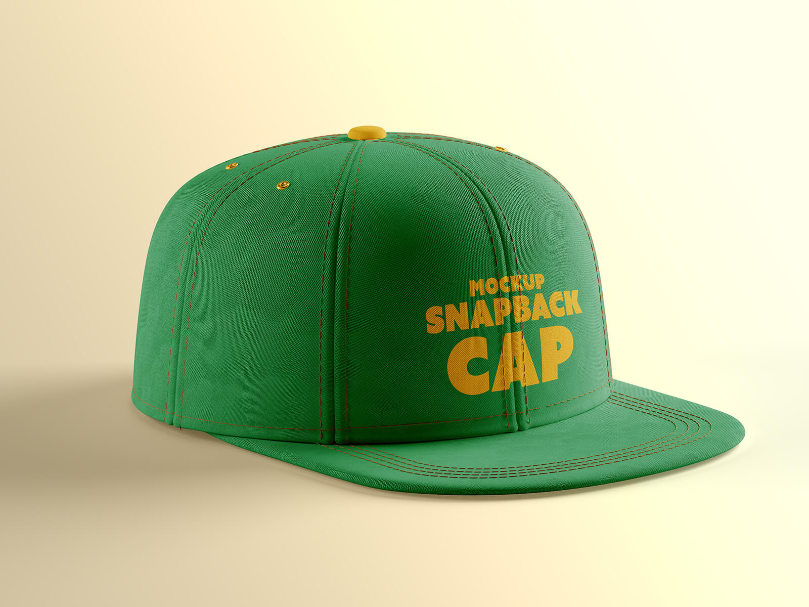 Snapback Hat Cap Mockup | Free PSD Templates