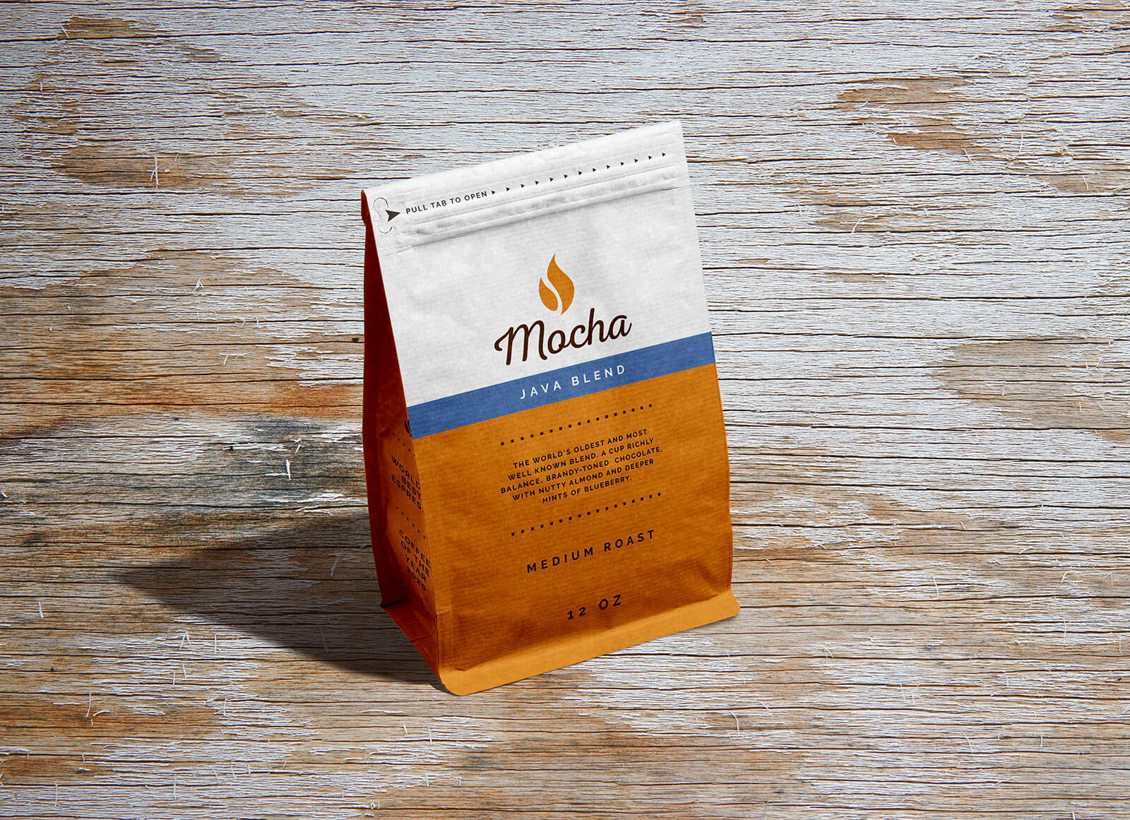 Standing Pouch Coffee Bag Mockup