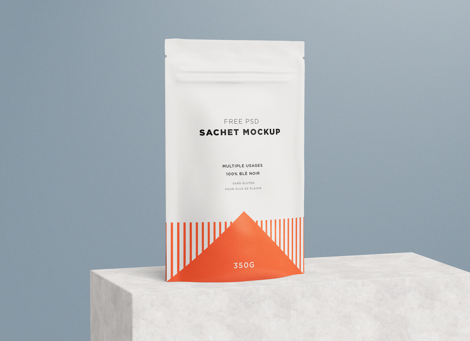 Standing Pouch / Sachet Packaging Mockup