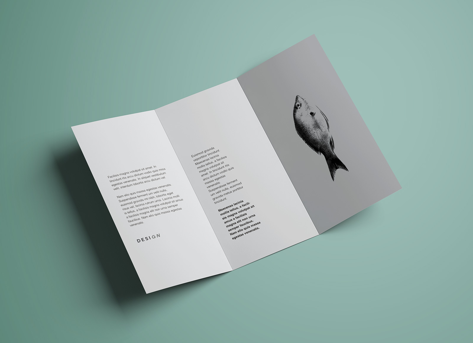 Premium-Tri-Fold-Broschüre-Mockup