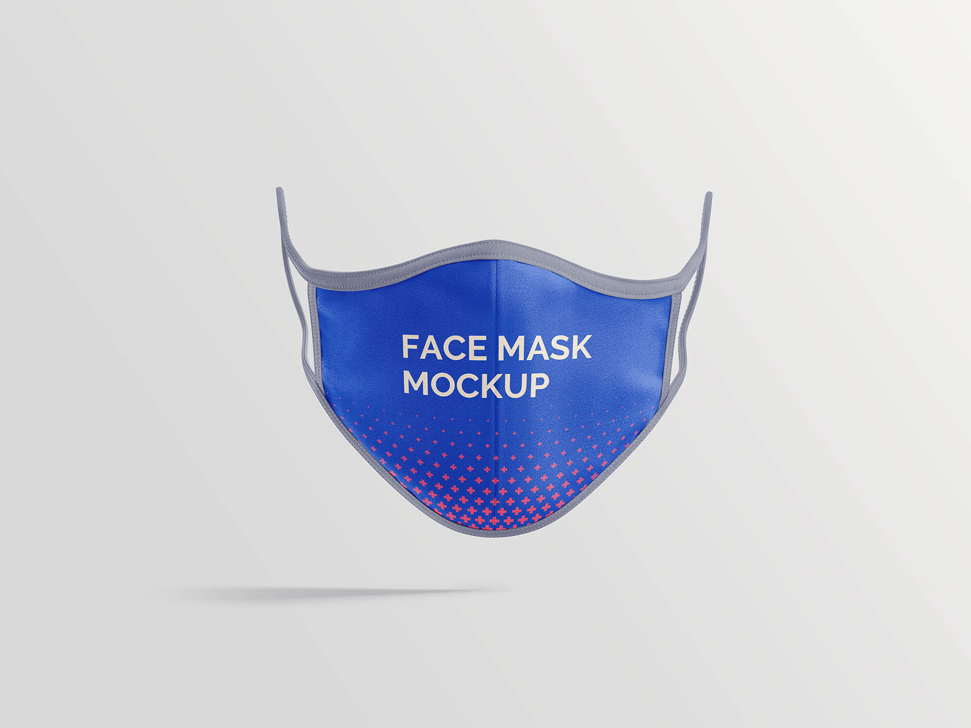Ensemble de maquette de masque de visage en tissu ultra haute résolution
