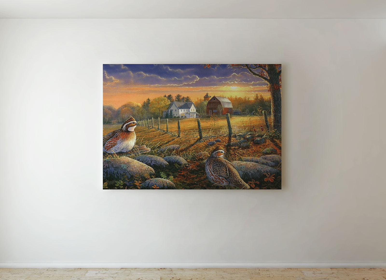 Wall Painting Canvas / Photo Frame Mockup