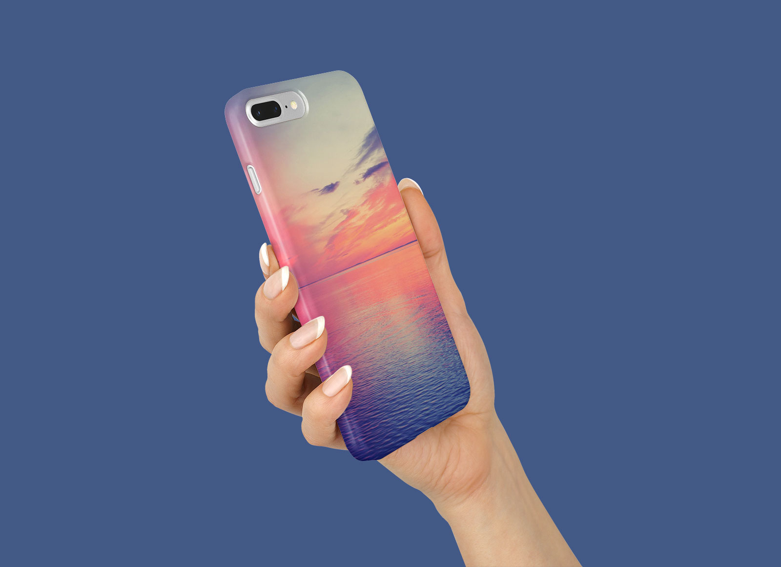 iPhone 8 Plus Plastic Case Mockup Set