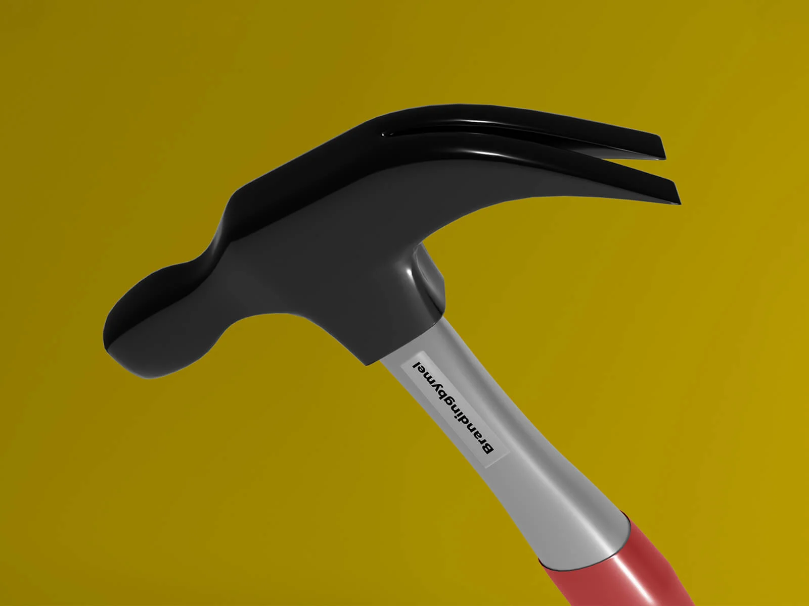 Hammer Hand Tool Mockup