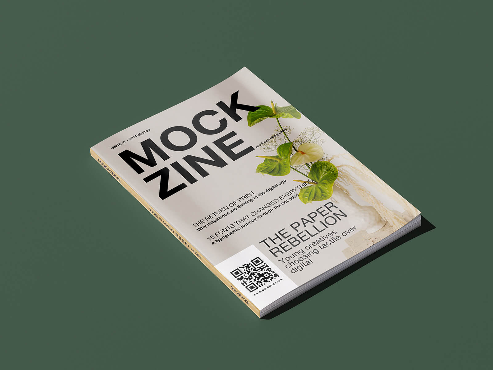 8 Maqueta de revista premium