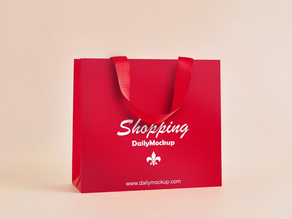 Shopping Bag Mockup PSD Template