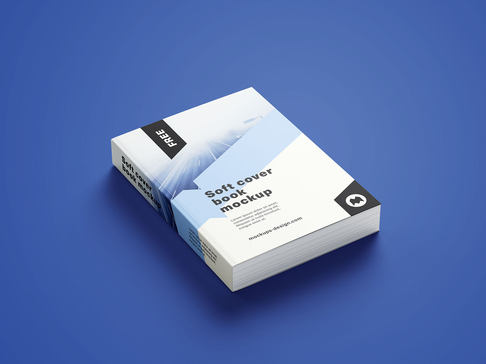 Softcover Book Mockup Set (11 Dateien)