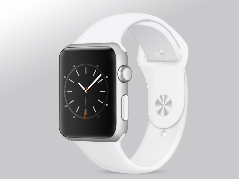 Maquette de l’Apple Watch