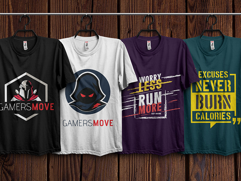 Attractive T-Shirt | Free PSD Templates