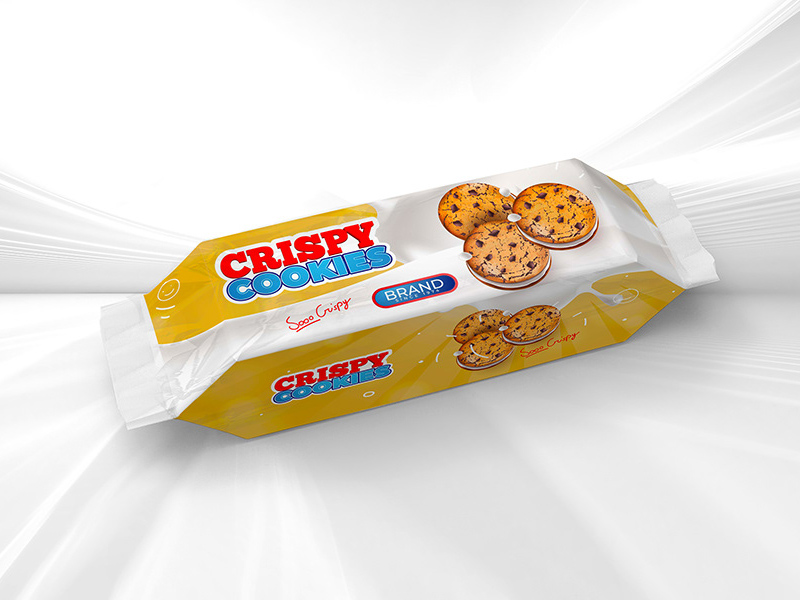 Biscuit/Cookie Packaging Mockup