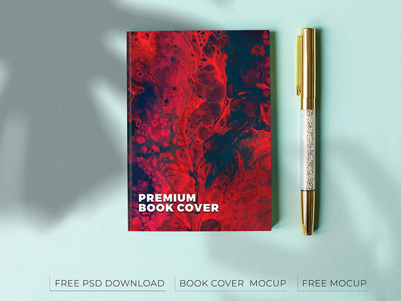 Book Cover Mockup Template