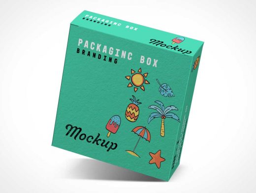 Branded Product Box PSD-Modell