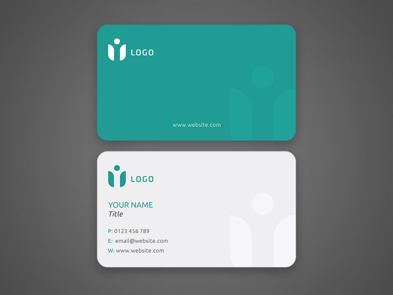 Business Card Mockup Example