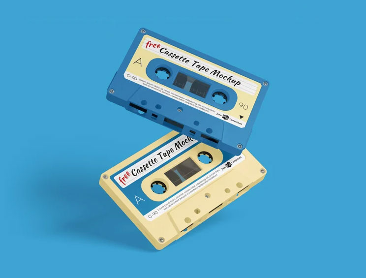 Maquettes de cassette de cassettes gratuites