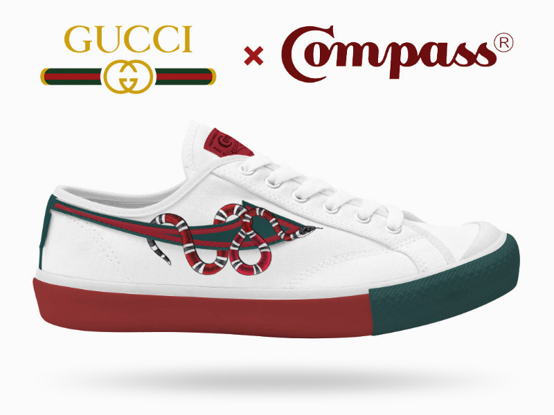 Kompass™ Gazelle Sneaker Mockup