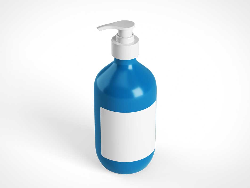 Cosmetic Soap Bottle Mockup