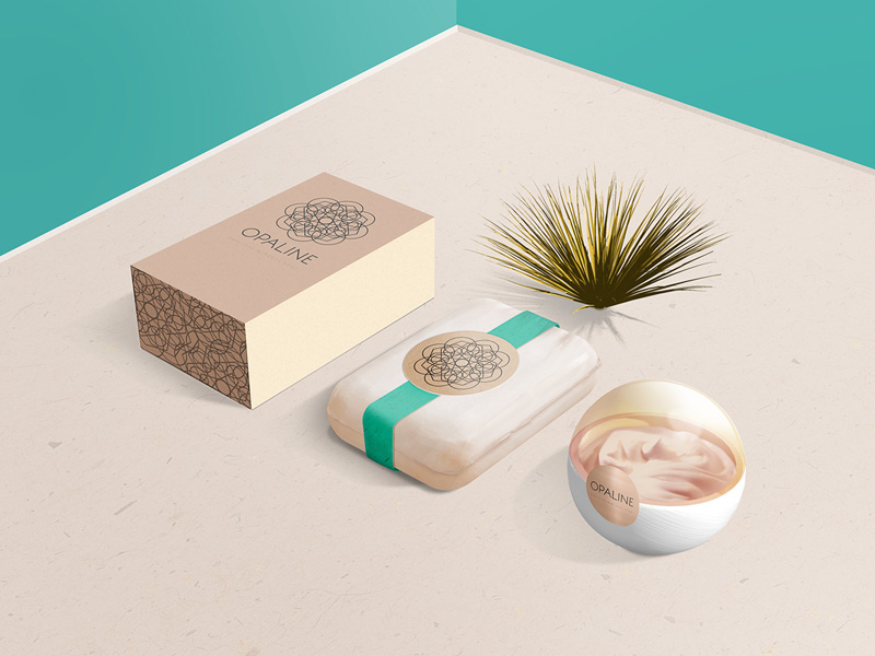 Opaline – Mockup For Cosmetic Branding
