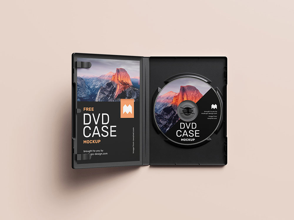Kostenlose DVD-Disc-Case-Modell
