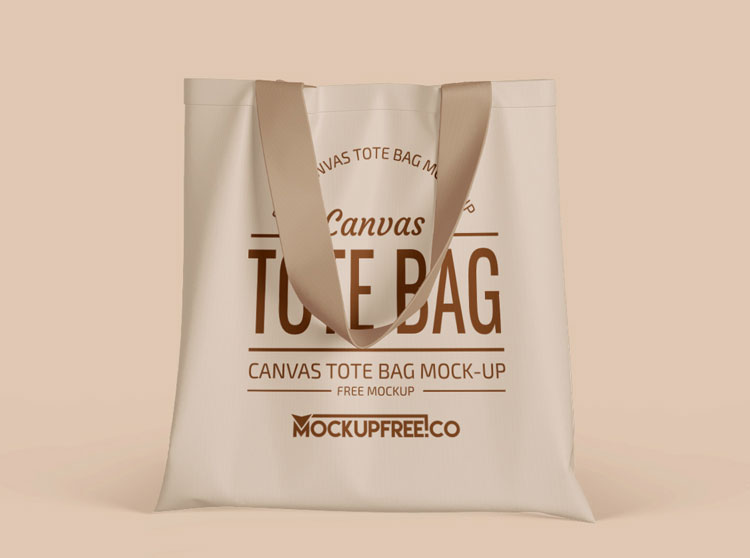 Бесплатная Eco Tote Bag Mockup