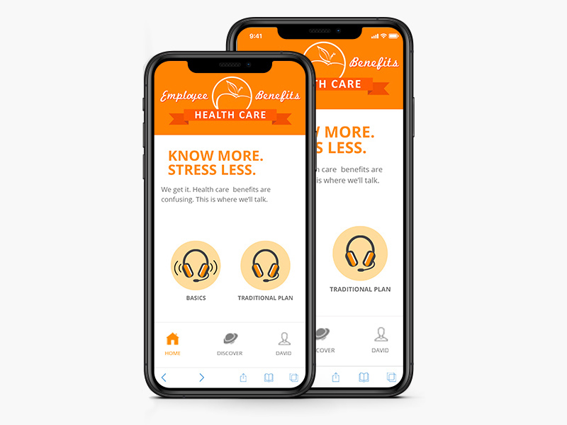 Fitness App Screen With iPhone XS Mockup