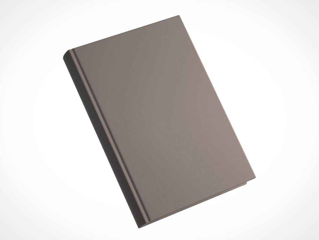 Floating Hardcover Buch PSD-Modell