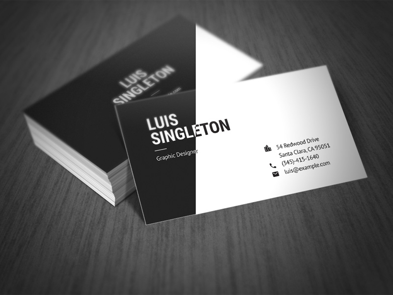 Clean and Minimal Business Card Templates