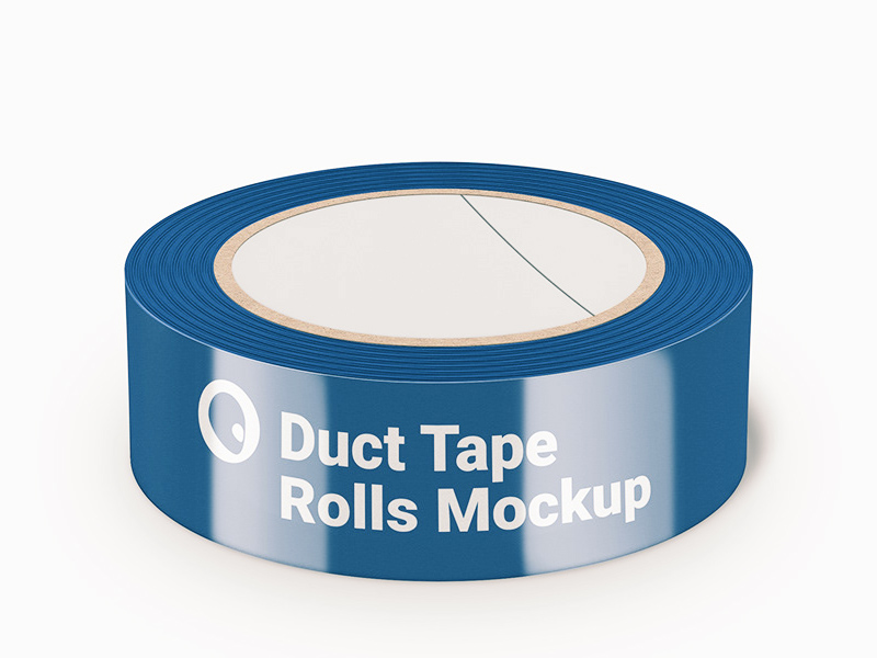 Duct Tape Rolls Mockup