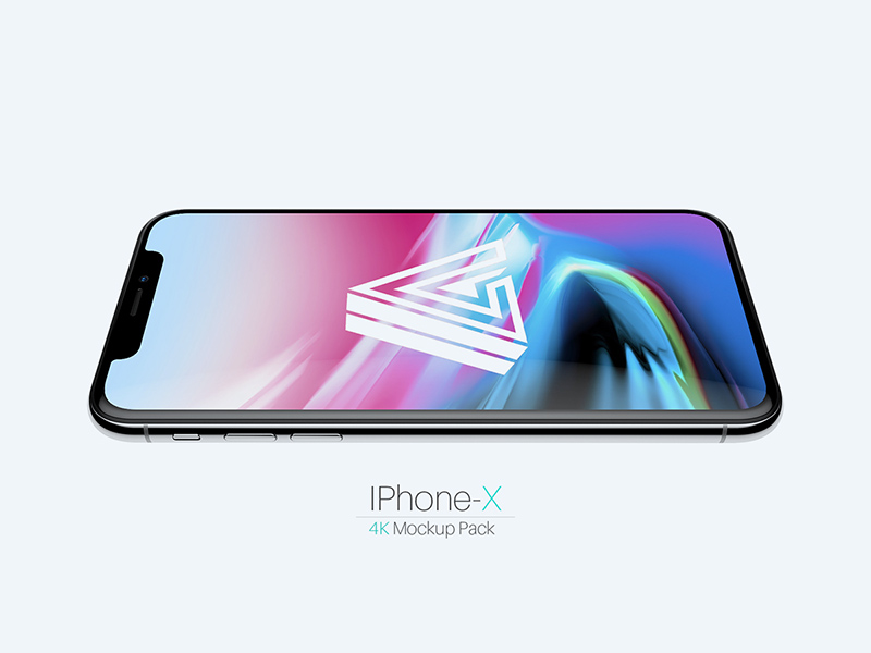 iPhone X PSD Maquette