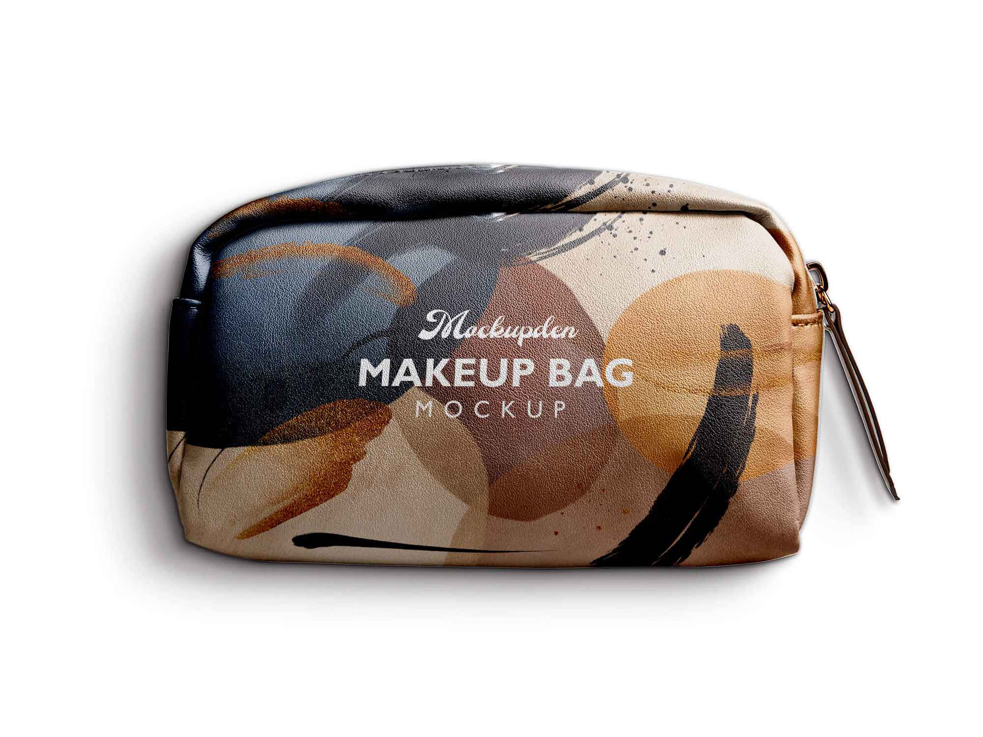 Free Makeup Bag Mockup 