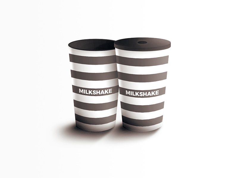 Milch Shake Cup Mockup