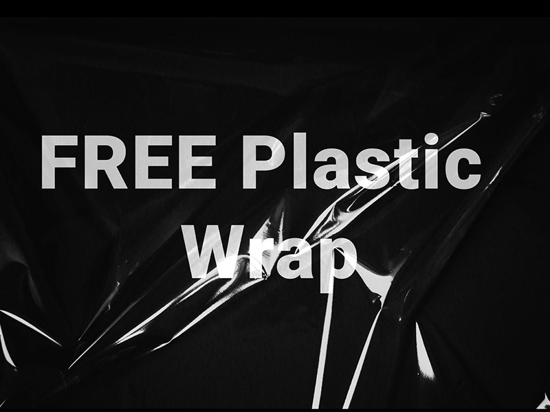Kunststoff-Wrap Mockup