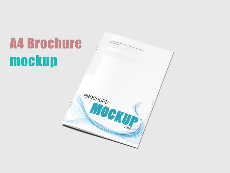 A4 Broschüre & Katalog Mockup