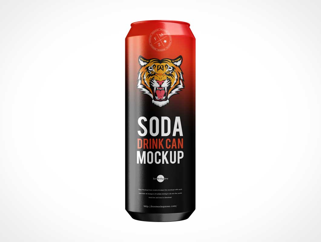 Soda Can Mockup скачать бесплатно • PSD Mockups