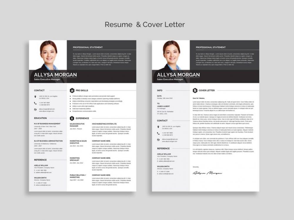 free-word-resume-template-with-cover-letter-free-psd-templates