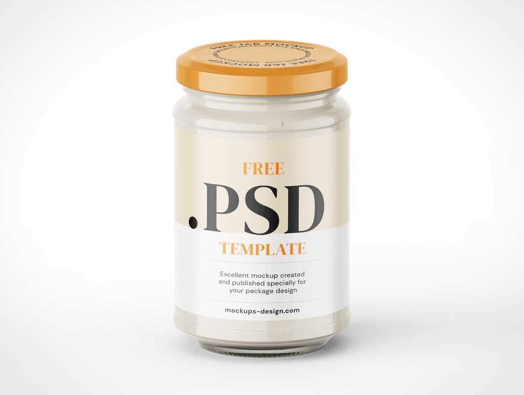 Jar Mockup Free Download Cosmetic Cream • PSD Mockups