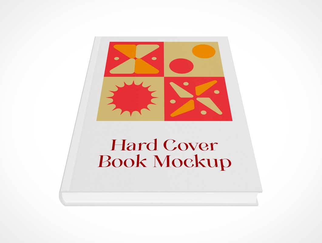 Hardbound Book Perspektive PSD -Mockups • PSD -Modelle