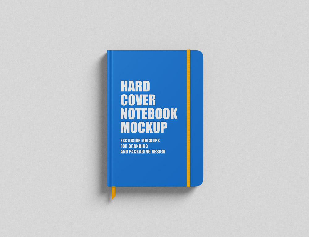 Kostenloses Hardcover-Notebook-Modell
