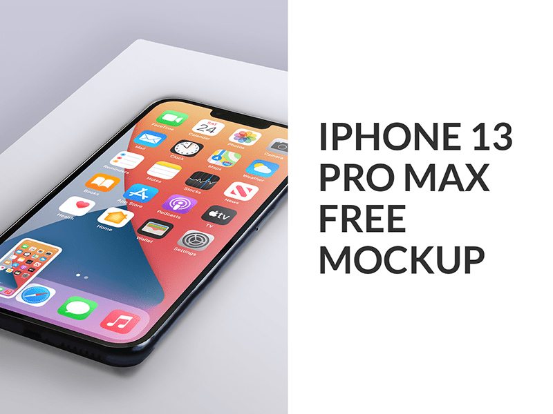 iPhone 13 Max Pro Mockup