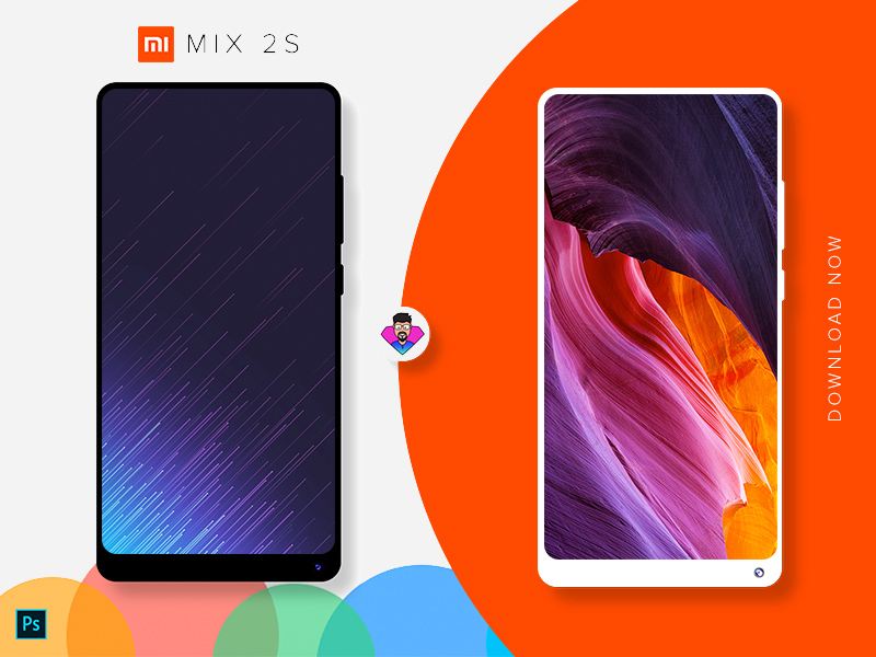 Xiaomi Mi Mix 2S Mockup