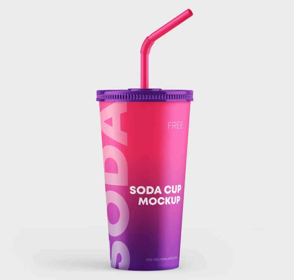 Kostenlose Paper Soda Cup-Modell
