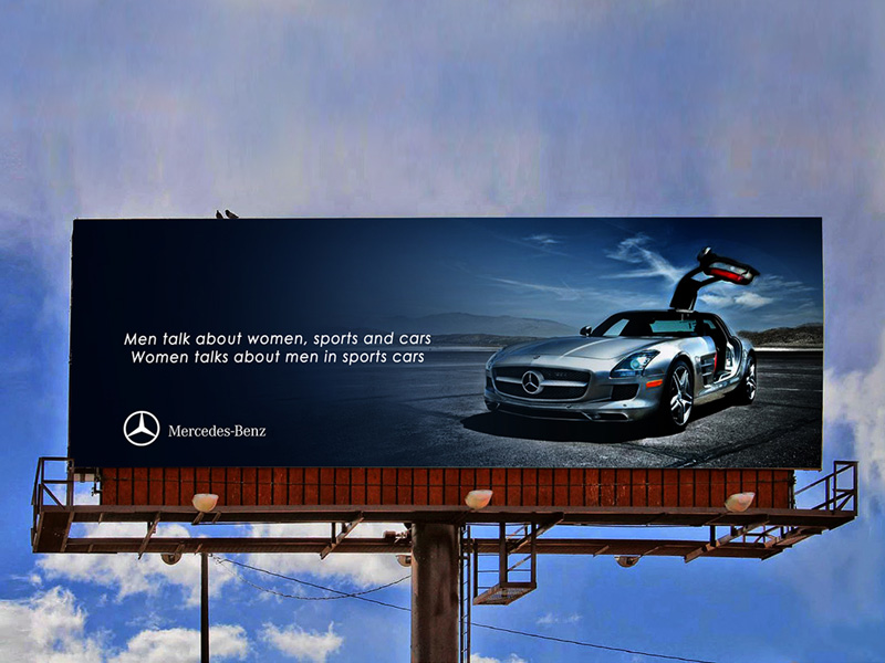 Photorealistic Billboard Mockup