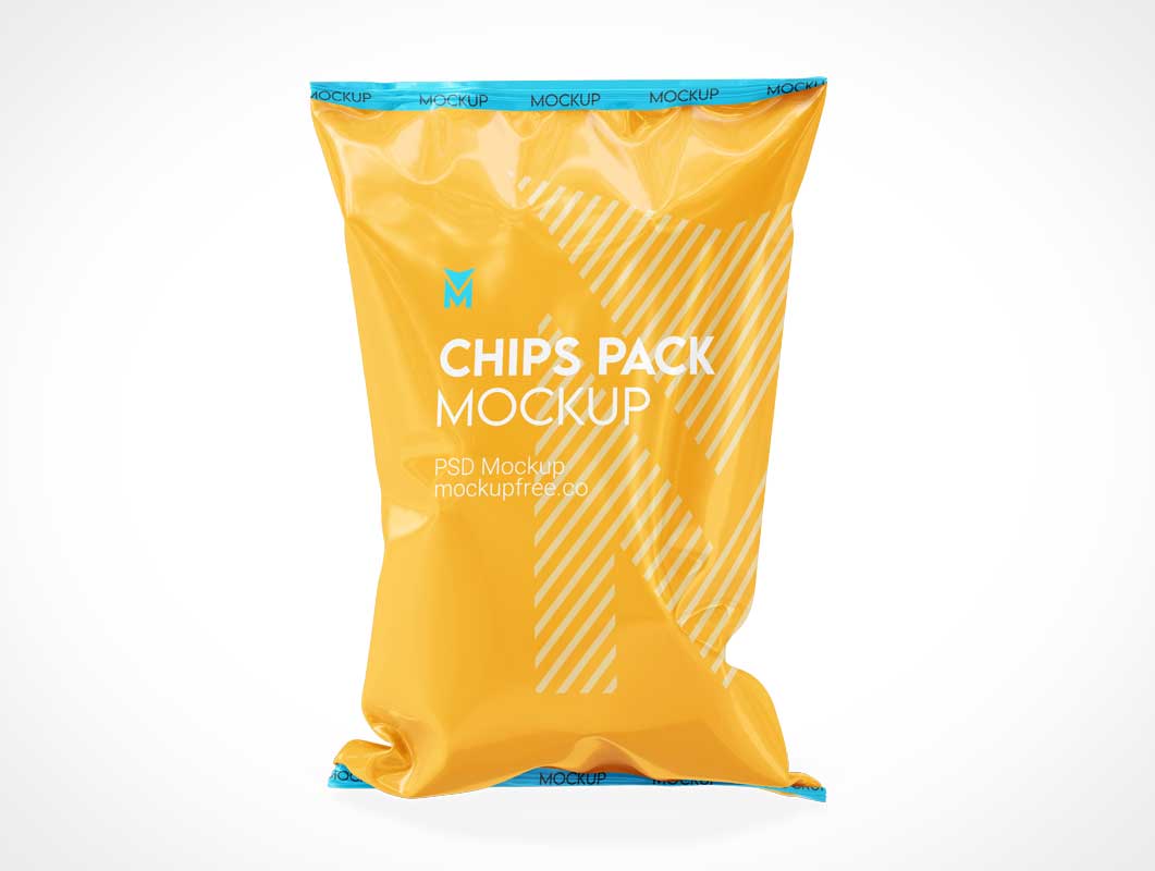 Chip Bag Mockup kostenloser Download • PSD -Mockups