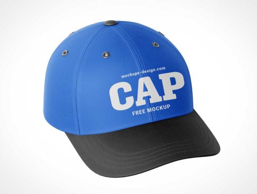 Snapback gorra de béisbol PSD maquetas