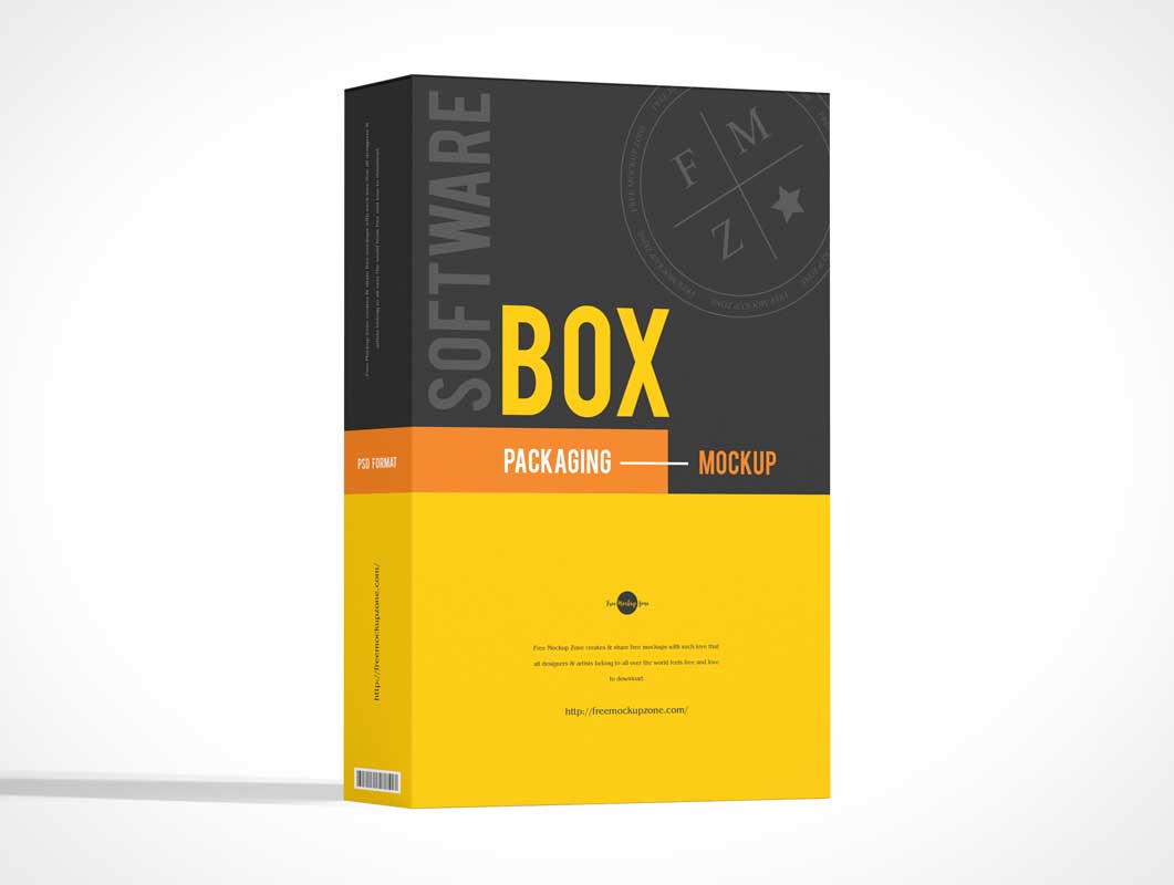 Software Box Mockup Free Download • PSD Mockups