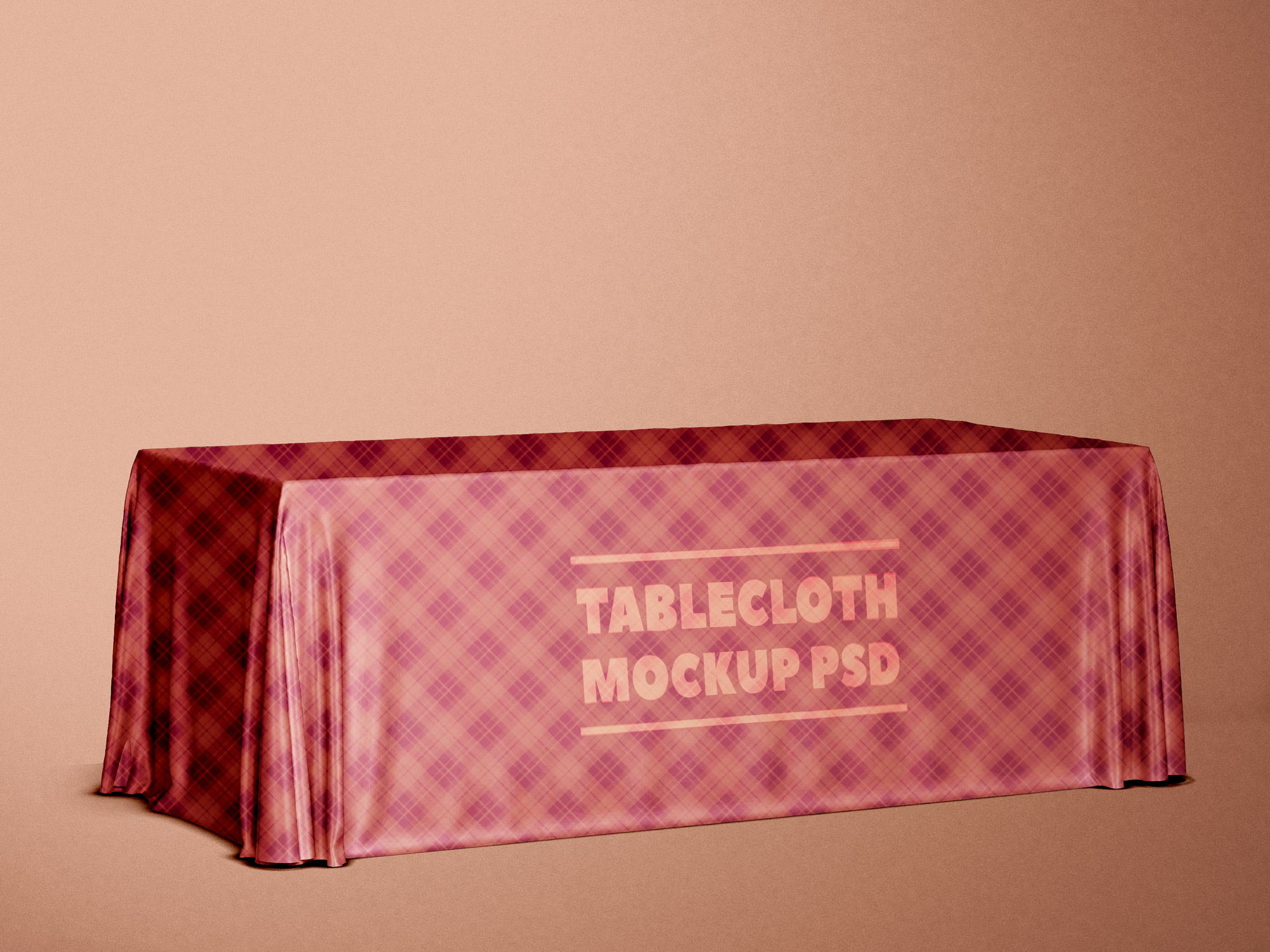 Free Tablecloth Mockup