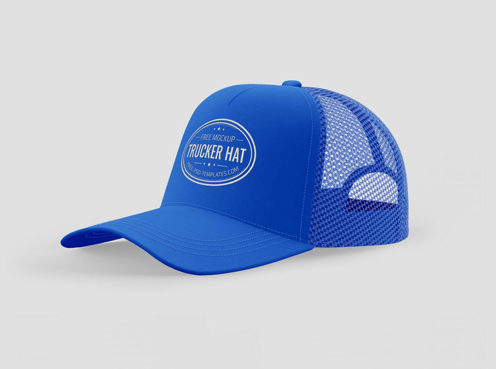 Maqueta de sombrero de camionero gratis
