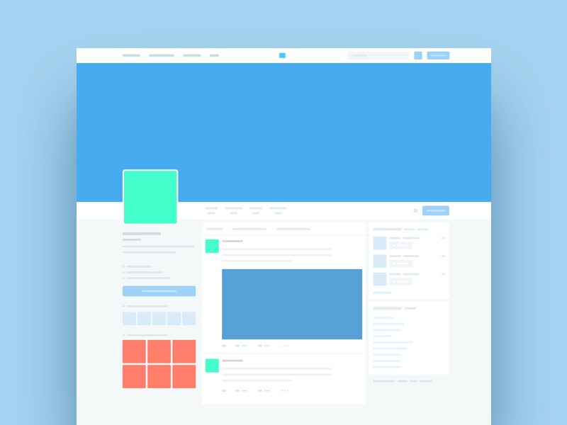 Twitter Template Mockup Free PSD Templates
