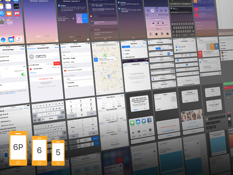 Interface utilisateur complète iOS 9